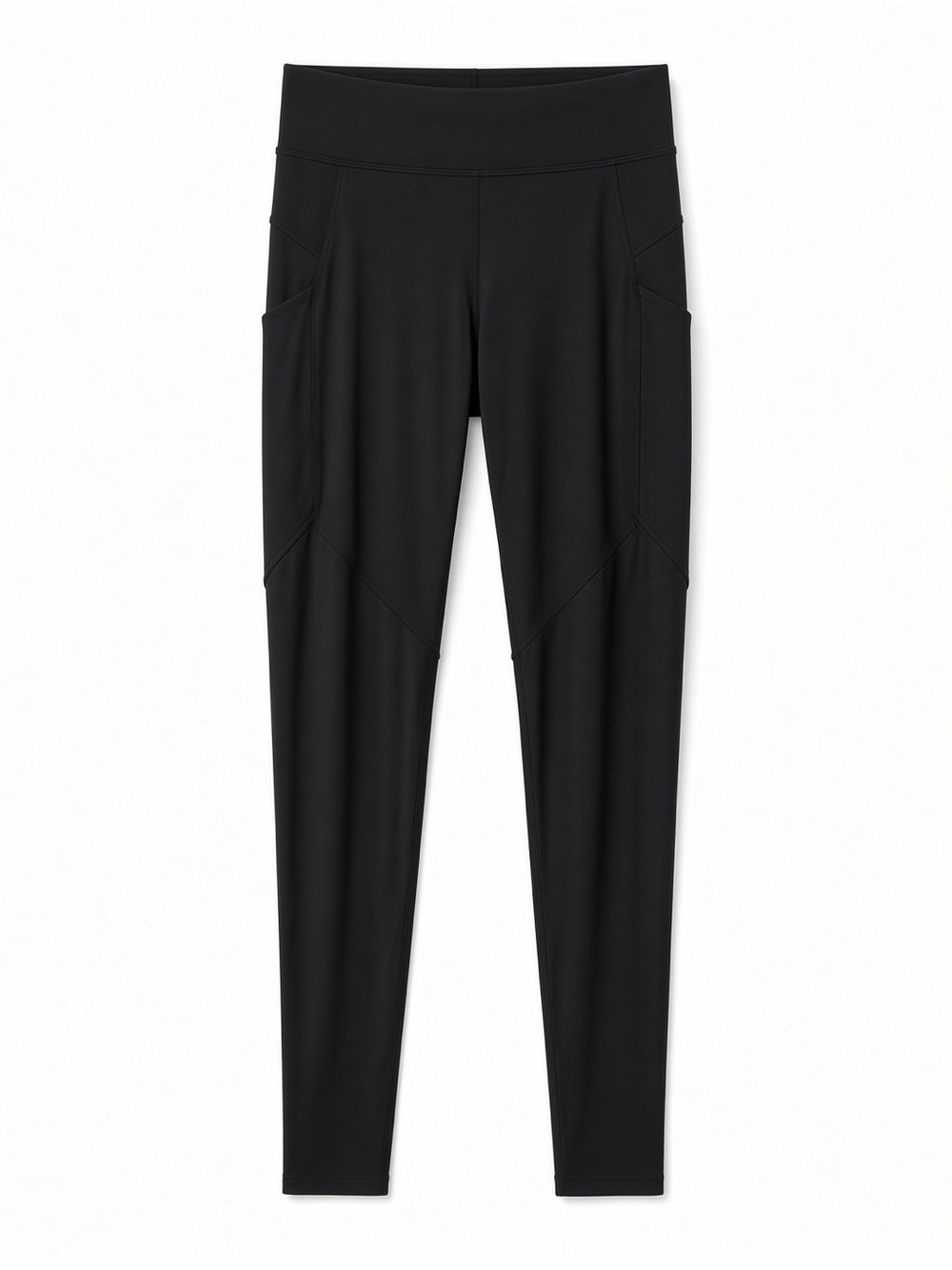 Lululemon Fast & Free High-Rise Tight 28” Black – Size 2 (est.) – Side Pockets